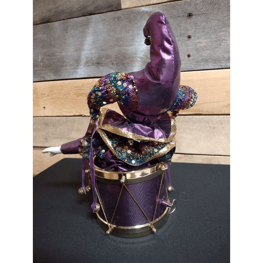 Purple Jester Figurine - Picture 2 of 3